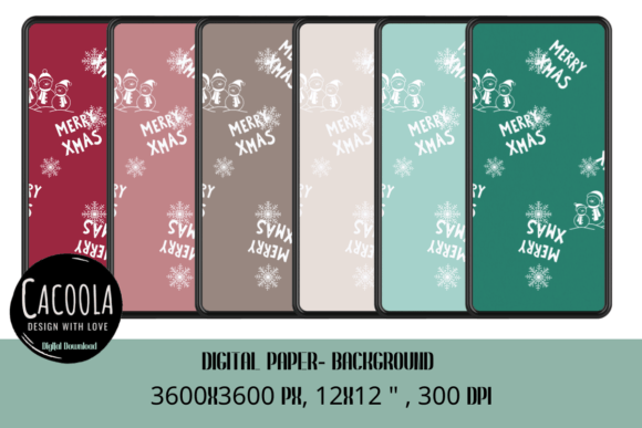 Christmas Color with Star of David Patte Illustrations