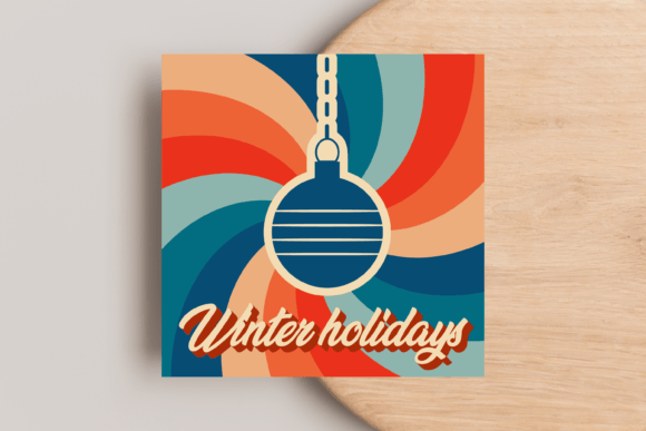 Christmas Greeting Printable Card Illustrations