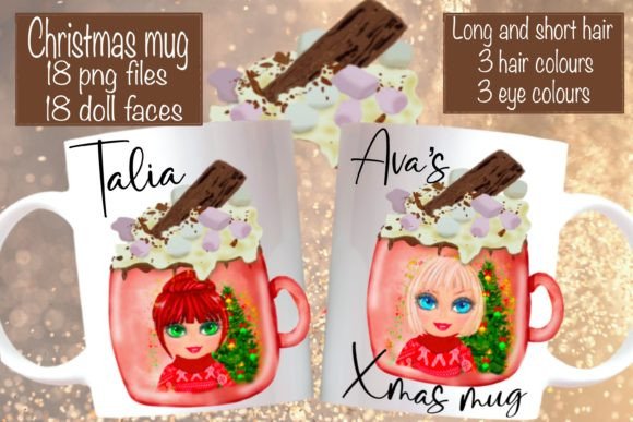 Christmas Hot Chocolate Mug Design