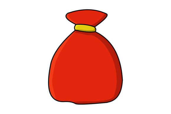 Christmas Santa Sack Vector Illustration Review