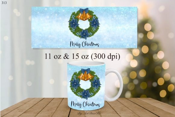 Christmas Sublimation Mug for Blog and Website Design
