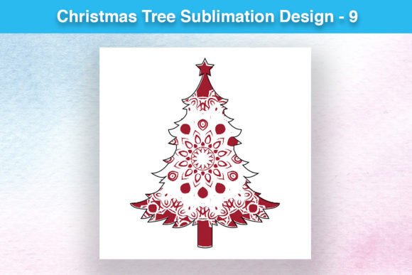 Christmas Tree Sublimation Design - 9 Review