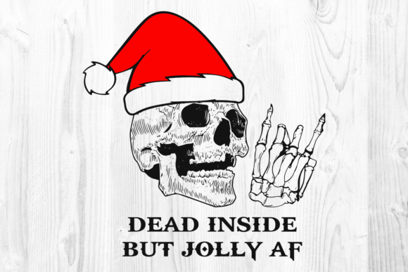 Dead Inside but Christmas SVG PNG Skull: A Bold Illustrations Review