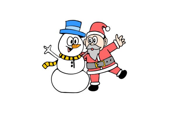 Snowman and Santa Celebrate Christmas: A Review for Sellers